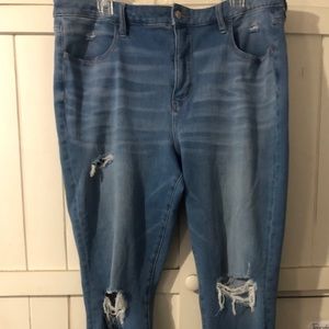 Super high rise American Eagle jeans